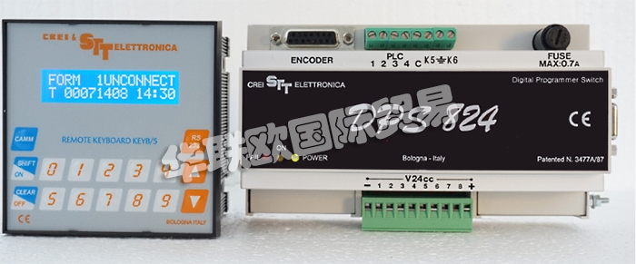 意大利CREI STT Elettronica公司的產(chǎn)品主要是生產(chǎn)電子凸輪編程器：意大利 CREI STT Elettronica電子凸輪編程器、CREI STT Elettronica絕對(duì)式單圈編碼器、電子凸輪編程器、光學(xué)編碼器、繼電器接口、屏蔽電纜、電源、彈性接頭、鍵盤(pán)保護(hù)蓋。