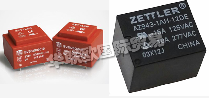 德國(guó)ZETTLER公司主要供應(yīng)：德國(guó)賽特勒繼電器,ZETTLER變壓器，貼片式變壓器，環(huán)形變壓器，密封變壓器，電流互感器，電源模塊，溫控器，接觸器，太陽(yáng)能繼電器等產(chǎn)品。