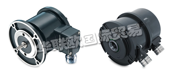 堡盟HUBNER重載編碼器POG系列是型號(hào)非常多樣、用途極為廣泛的堡盟增量式重載編碼器產(chǎn)品。該系列編碼器融合了堡盟作為重載編碼器全球市場(chǎng)領(lǐng)導(dǎo)者的豐富經(jīng)驗(yàn)，始終能夠?yàn)槟峁┳羁煽康膽?yīng)用解決方案。適用于所有常見(jiàn)的安裝方式(空心軸、錐孔型、帶歐式法蘭B10的實(shí)心軸)，通過(guò)端子盒/M23法蘭接頭/電纜進(jìn)行連接，輸出信號(hào)為HTL-P/TTL。