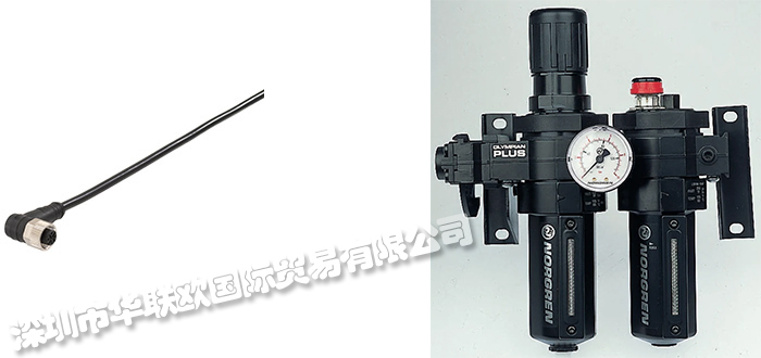 英國諾冠NORGREN G 1/4 FRL，自動排水器，40ΜM 過濾尺寸 - 帶壓力表